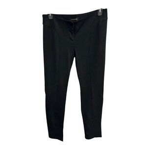 Express Design Studio Womens Black Rayon Blend Slim Fit Pants Size 12 Workwear